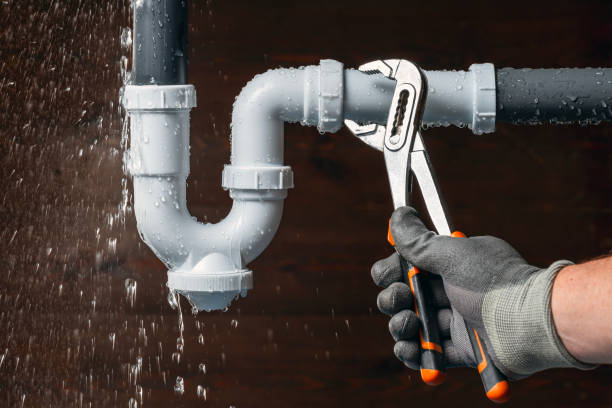 Professional Drain Cleaning technician working in Plymouth, NH